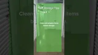 Self Storage Tips