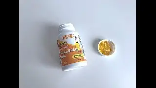 IHERB: Deva, Vegan, Flaxseed Oil, Omega-3 (Льняное масло) - Видео обзор