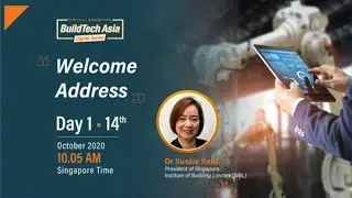 BuildTech Asia Webinar #1 | Welcome Address and New Normal in Construction amid Covid