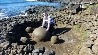 Ahu Te Pito Kura on Easter Island