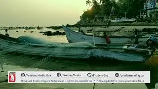 FISH CATCH AT BAGA BEACH | Prudent Media Goa
