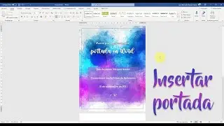 L2 Word - Insertar portada