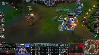 SHC Mimer Mundo VS Millenium Kev1n Warwick Highlights   EU LCS 2014 Spring W4D1 HQ