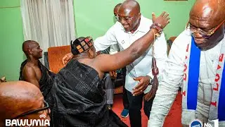 Dr. Bawumia Connects with Togbe of Kpando: A Powerful Campaign Moment!