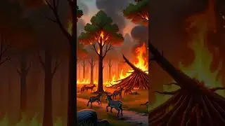How Parrot Save The Jungle #parrot #jungle #shorts #viral#