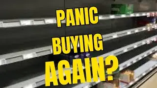 People are panic buying again over this snow storm WHY???
