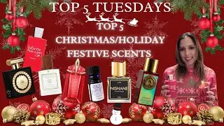 TOP 5 CHRISTMAS/HOLIDAY FESTIVE SCENTS🎁🎄|GENRE PARFUMS MELLO VANILLO GIVEAWAY+New Giveaway Details✨