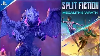 Split Fiction Megalith Boss Fight. Split Fiction Dragon Boss Fight.