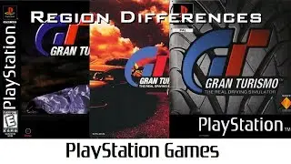 Gran Turismo - Playstation | Opening  or Intro Region Differences