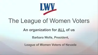 scslibclub presents Barbara Wells, Nevada League of Women Voters