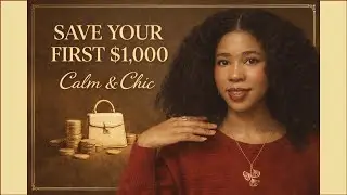 My Rich Life: How to Save Your First $1,000 (Calm, Realistic, No Stress)
