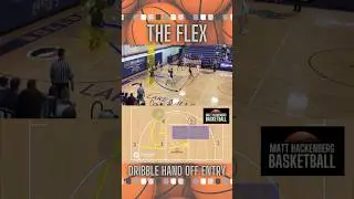 The Flex continuity offense | basketball plays for coaches #highschoolbasketball #motionoffense #nba