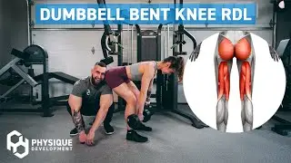 Dumbbell Bent Knee RDL (glute bias) | Form Tutorial