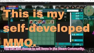 I developed MMORPG&nbsp;game, which can be played on iOS, Android, and Windows ,