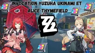 Invocation Yuzuha Ukinami et Alice Thymefield [Zenless Zone Zero]