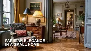 Parisian Elegance in a Small Home | Elegant French Interior Design Secrets