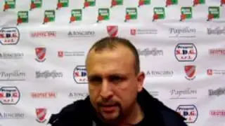 Intervista a Davide Olive al termine di 