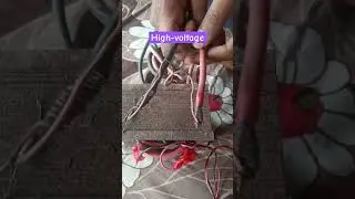 High voltage spark #experiment