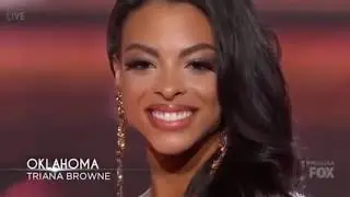 Miss Oklahoma USA 2019 Triana Browne Full Performance - Miss USA 2019