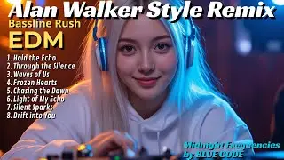 Waves of Us  | Blue Code &ndash; Midnight Frequencies |  Alan Walker Style EDM Remix (Luxury Club Mix)