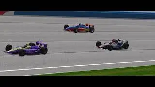 Automobilista CART Extreme Auto Club Speedway Fontana SCART 75-lap online race TV camera view