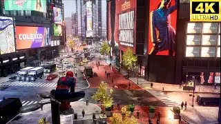 Marvel's Spider-Man 2 - Sam Raimi Suit - Free Roam PC Gameplay in 4k 60fps