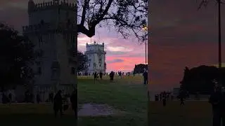🇵🇹#torredebelem. #sunset. Lisbon