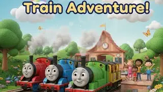 train nursery rhyme | nursery rhymes for kids | train song |