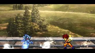 Mugen Mods: Mephiles Vs False Super Saiyan Goku (Normally)