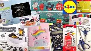 WHAT'S NEW IN MIDDLE OF LIDL THIS WEEK / CHEAPEST SCHOOL UNIFORM AT LIDL