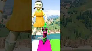 GTA 5 Epic Water Ragdolls | Spider-Man Jumps / Fails ep.17010 #shorts