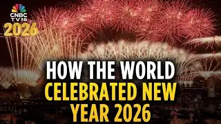 How World Celebrated New Year 2026 | Fireworks In London, Paris, Dubai | N18G