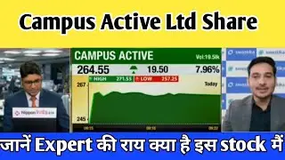🔴Campus Active Ltd share latest news | Campus share analysis || Campus Active share today Target💥