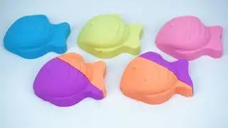 Learn Colors For Kids With Kinetic Sand