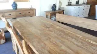 Teak kloostertafel