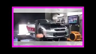 3,500 HP Nissan GT-R Sets Dyno World Record, Blows Stuff Off | k production channel