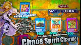Yu-Gi-Oh! Master Duel: Spirit Charmer (Quick Gameplay + Key Cards Combo) Tutorial Video