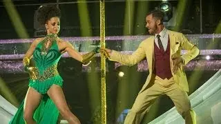 Natalie Gumede and Artem's Showdance to 'Steppin' Out With My Baby' - Strictly Come Dancing - BBC