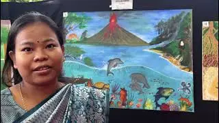 Celebrating Nature Through Art | M. Vidya Wins Wildlife Painting Competition 2025