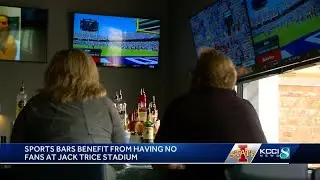 Sports bars benefit from no fans at Jack Trice Stadium