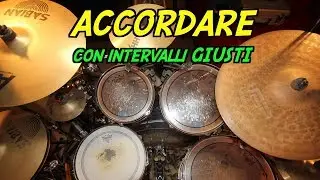 Accordare la batteria con intervalli 
