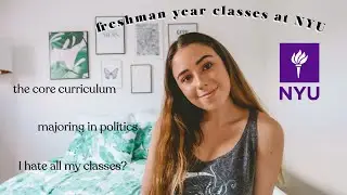 my freshman year classes at nyu (polisci major - fall semester)