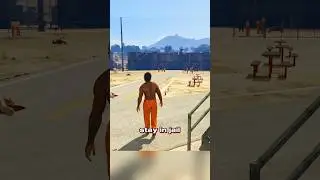 Время, которое наш персонаж проводит в тюрьме в GTA #GTA5 #GTA #Gaming