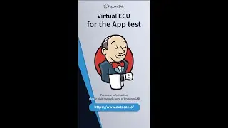 Virtual ECU for App test - PopcornSAR with Jenkins #short, #jenkins ,#AUTOSAR