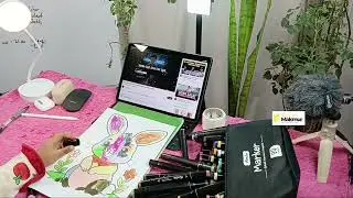 DRAWING WITH HUMAI | HEALLING ALQURAN |FOCUA|