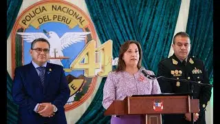 Dina Boluarte particip&oacute; en aniversario de la Dircote: 