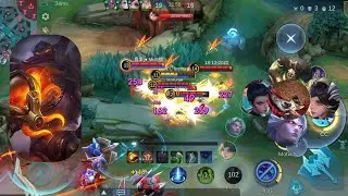 MLBB - THE MOST DIFFICULT GAME WITH ATLAS PLAYING AGAINST HARD COUNTER HEROES !!!