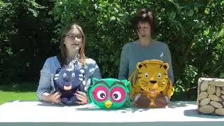 Affenzahn Kinderrucksack mit Brustgurt Timmy Tiger
