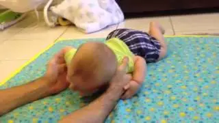 Some tickle time with daddy