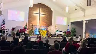 A Light Has Come Christmas Play Banner Presentation Heaven Rejoices 2025